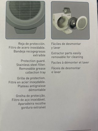 Extractor de humos CK50 nuevo