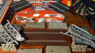 Scalextric.Puente Salto y Badén