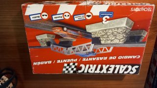 Scalextric.Puente Salto y Badén