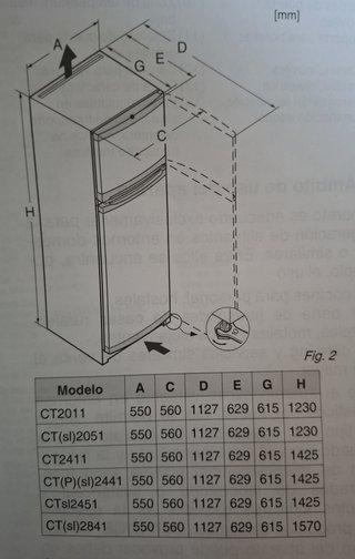 Frigorífico Combi Liebherr Plata