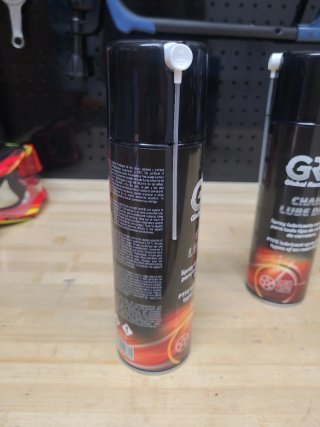 grasa cadena moto. Lubricante spray