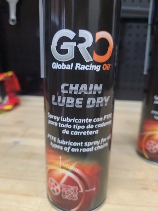 grasa cadena moto. Lubricante spray