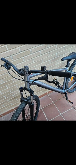 Bicicleta de Montaña Gris