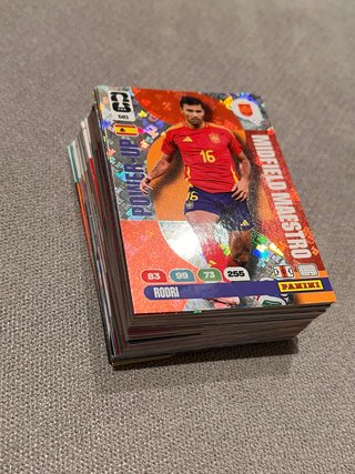 Lote 90-95 cromos Adrenalyn XL Mundial Panini