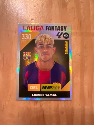 Cromo Lamine Yamal LaLiga Fantasy Panini