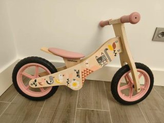 Bicicleta de madera para niños Lalaloom