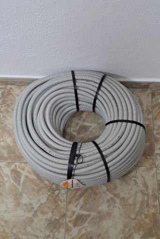 Tubo Corrugado Revi 20mm Blanco 100m