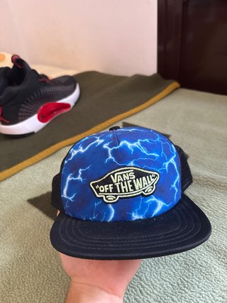 Gorra Vans Off The Wall Azul Rayo