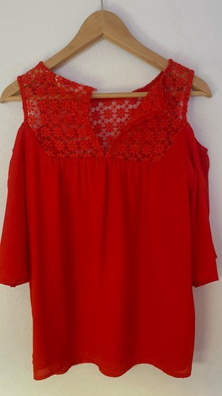 Blusa Roja Naf Naf