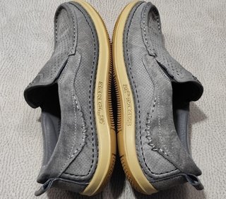 Zapatos Náuticos de Gamuza Gris Talla 42