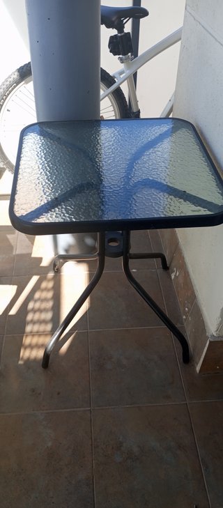 Conjunto Mesa y 2 Sillas de Terraza