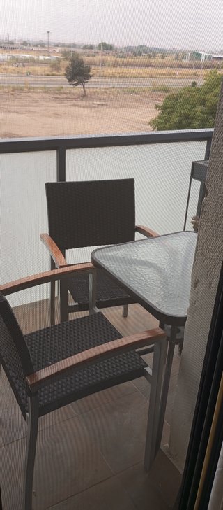 Conjunto Mesa y 2 Sillas de Terraza