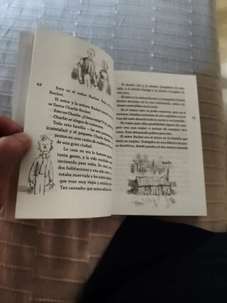 Libro: Charlie y la fábrica de chocolate.