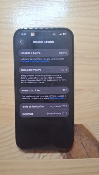 iPhone 15 Negro 128 gb