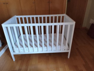 Cuna IKEA Blanca