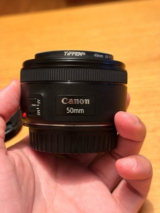 Objetivo Canon EF 50mm f/1.8 STM