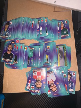 Cartas Mundial 2022 520 cartas