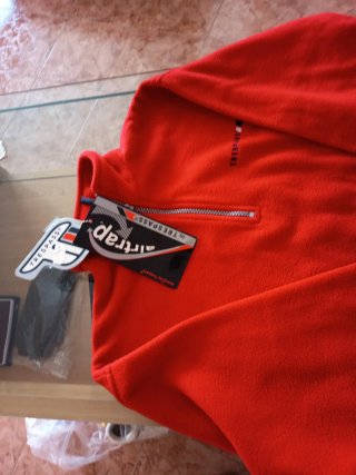 Sudadera Trespass Airtrap Roja Talla S