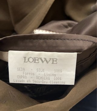 Loewe Américana Vintage Seda Hombre Talla 48