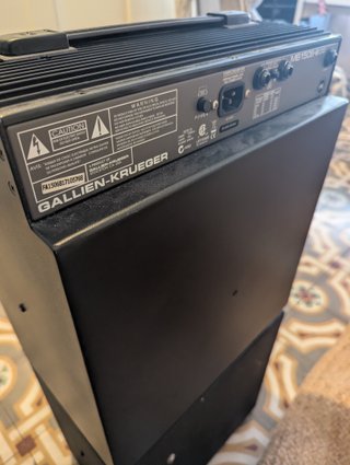 Gallien-Krueger MB150S (combo 1x12") + pantalla GK