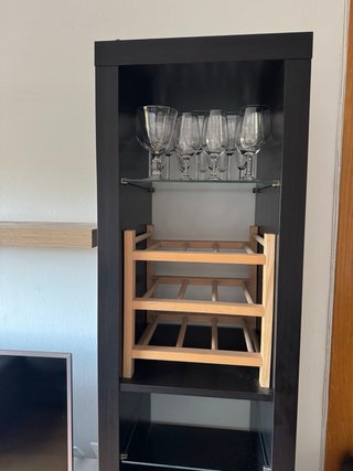 Mueble TV, Auxiliar y Estantería