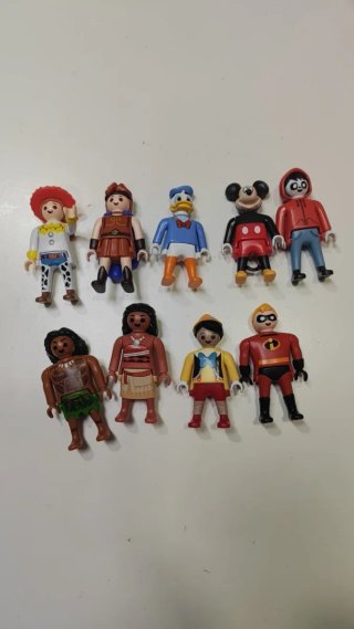 Figuras Kinder Sorpresa Disney Playmobil