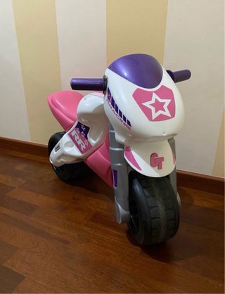 Moto Correpasillos FEBER Rosa