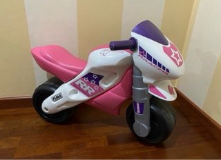 Moto Correpasillos FEBER Rosa