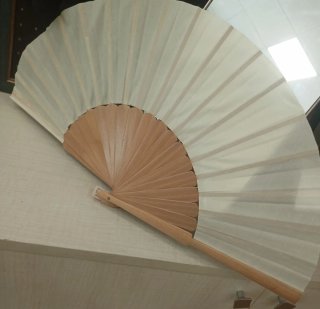 Abanico Pericón Beige