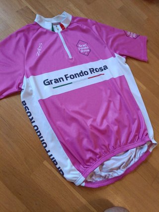 Maillot de Ciclismo Gran Fondo Rosa