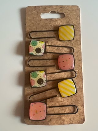 Set de 6 Megaclips Decorativos