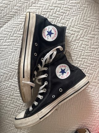 Zapatillas Converse Bota Negras Talla 38