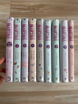 Colección de libros juveniles Martina D’Antiochia