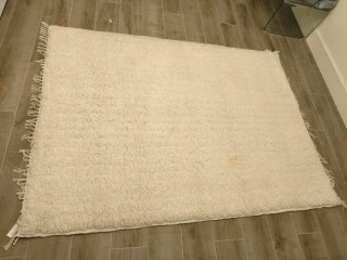 Alfombra Zara Home Blanca