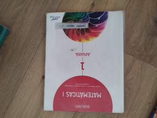 Libro Matemáticas I Bachillerato Anaya