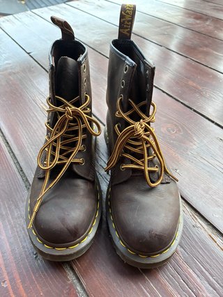 Botas Dr Martens Piel Marrón