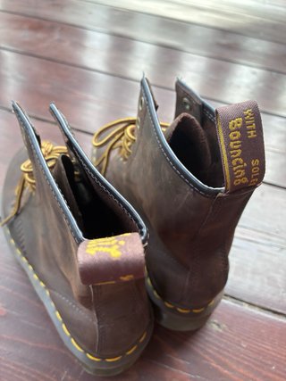 Botas Dr Martens Piel Marrón