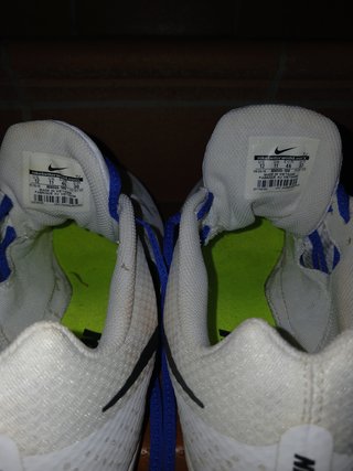 Scarpe da corsa Nike bianche e blu