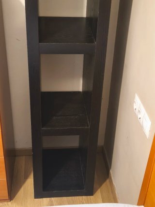 SOLO HOY Estantería IKEA LACK Negra