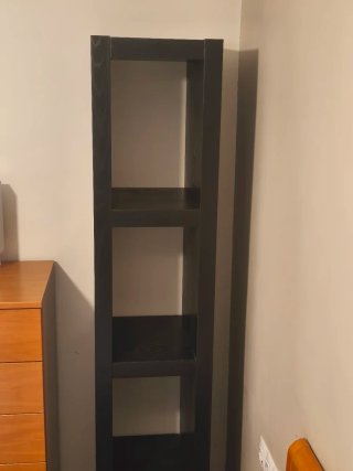 SOLO HOY Estantería IKEA LACK Negra