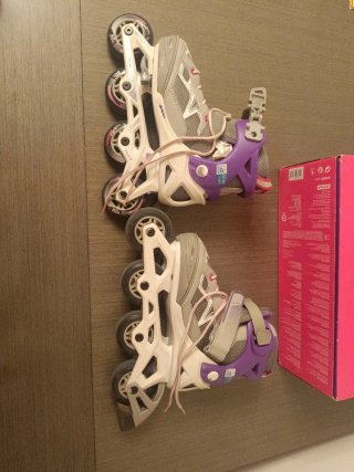 Patines en línea Oxelo Fit 3. Talla 32 a 35.