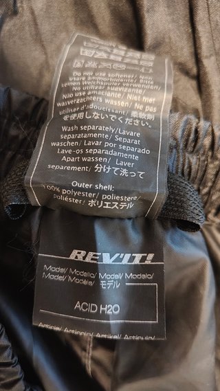 Pantalones impermeables moto Rev'it ACID H2O