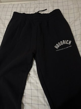 Calças de fato de treino Hoodrich pretas