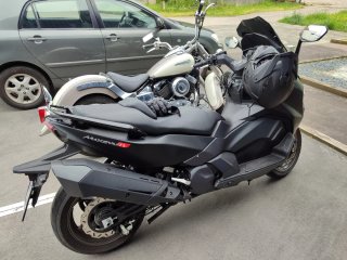 SYM Maxsym TL 500 negro mate