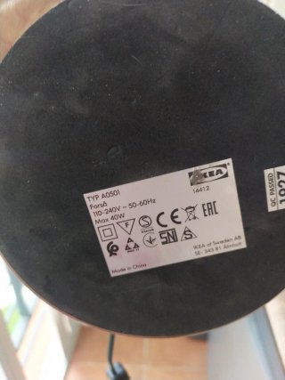 Lámpara de Oficina Articulada Plateada