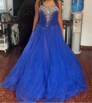 Vestido de Quinceañera Azul