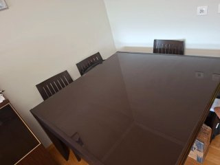 Mesa Comedor , 130x130, extensible a 260x130
