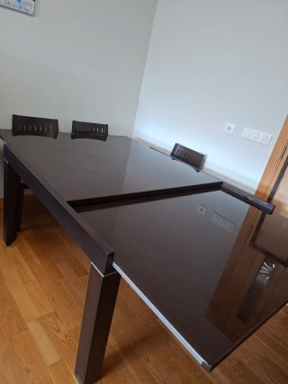 Mesa Comedor , 130x130, extensible a 260x130
