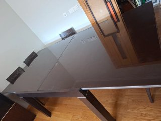 Mesa Comedor , 130x130, extensible a 260x130