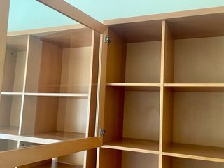 Libreria con vetrina IKEA BONDE 72 cm di larghezza